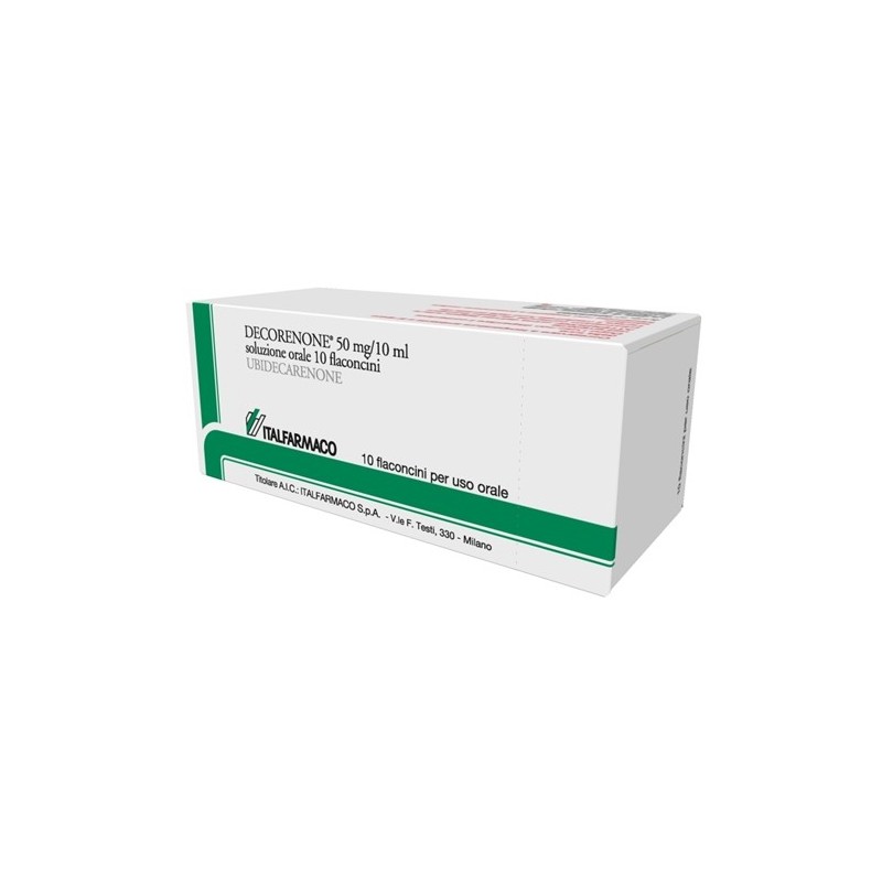 Decorenone soluzione orale 10 flaconcini 50 mg 10 ml