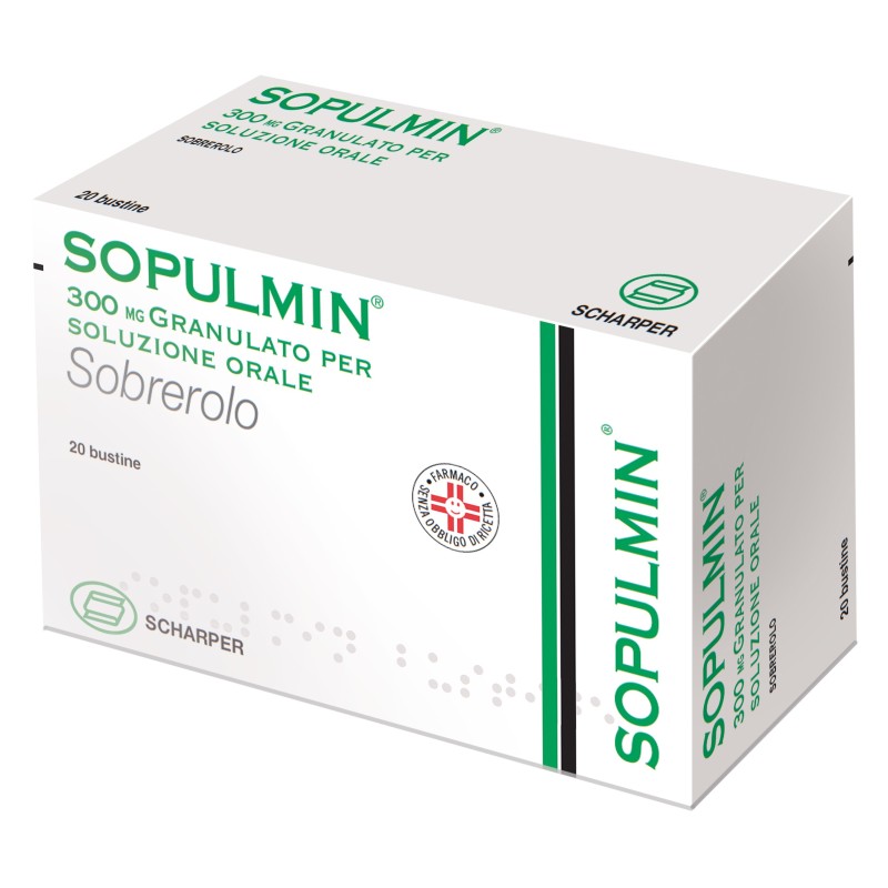 Sopulmin orale grat 20 bustine 300 mg