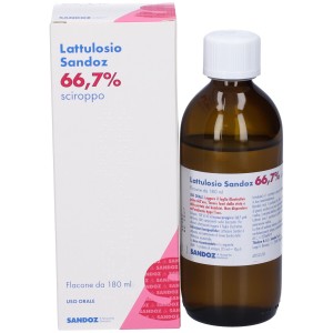 Lattulosio (sandoz) sciroppo 180 ml 66,7% flacone
