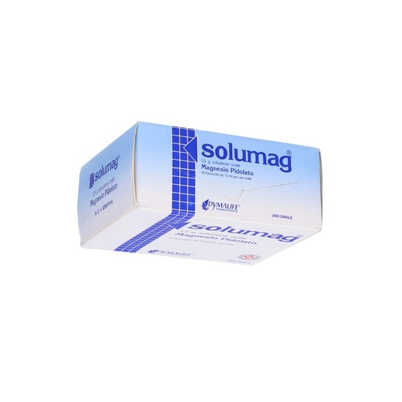 Solumag soluzione orale 20 flaconcini 1,5 g 10 ml