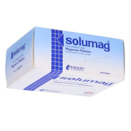 Solumag soluzione orale 20 flaconcini 1,5 g 10 ml