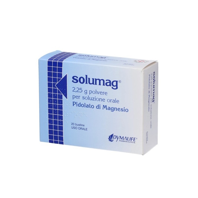 Solumag 20 bustine polvere orale 2,25 g