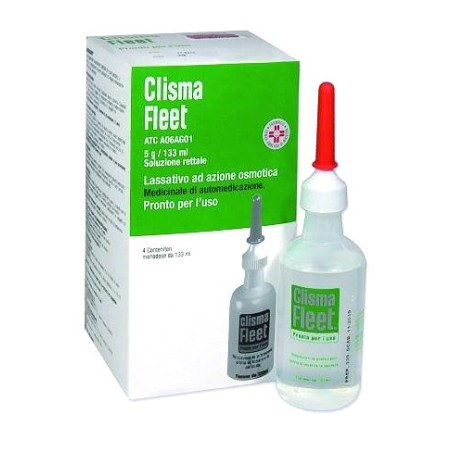 Clisma fleet pronto uso 4 flaconi soluz rettale 133 ml