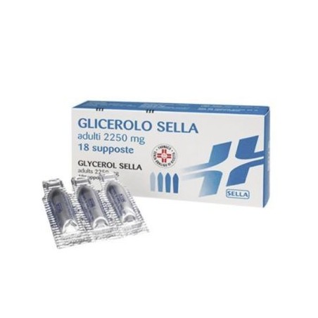 Glicerolo (sella) ad 18 supp 2.250 mg