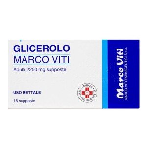 Glicerolo (marco viti) ad 18 supp 2.250 mg