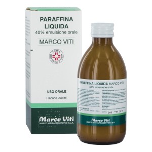 Paraffina liquida (marco viti) emuls orale 200 g 40%