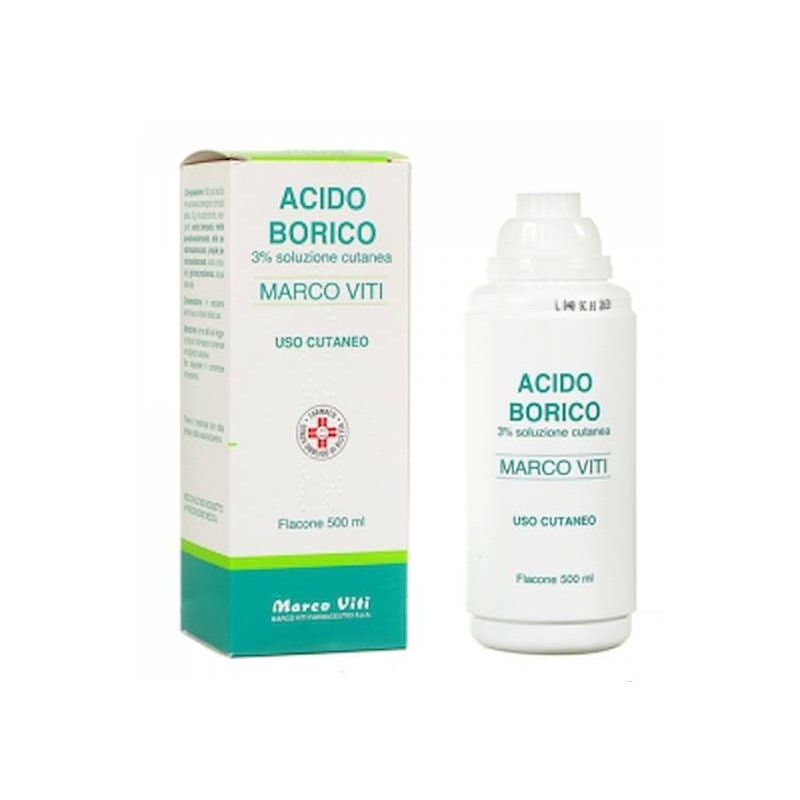 Acido borico (marco viti) soluz cutanea 200 ml 3%