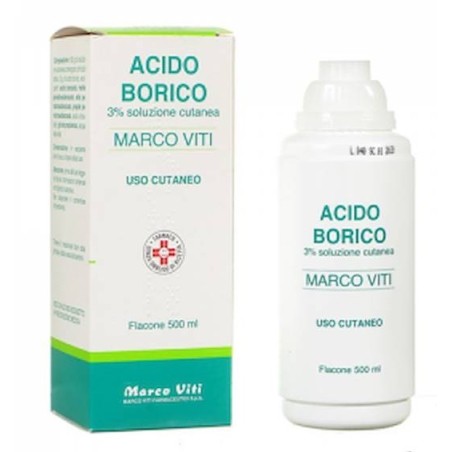 Acido borico (marco viti) soluz cutanea 200 ml 3%