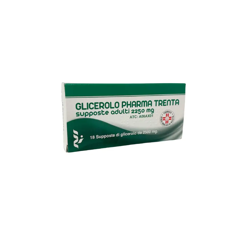 Glicerolo pharma trenta (fadem) ad 18 supp 2.250 mg