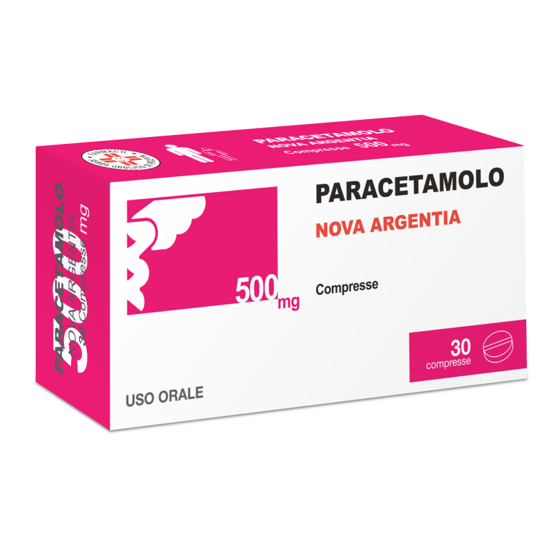 Paracetamolo (nova argentia) 30 compresse 500 mg