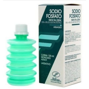 Sodio fosfato (new.fa.dem.) 1 clisma 120 ml soluz rett