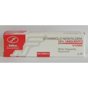 Ictammolo (new.fa.dem.) ung derm 30 g 10%