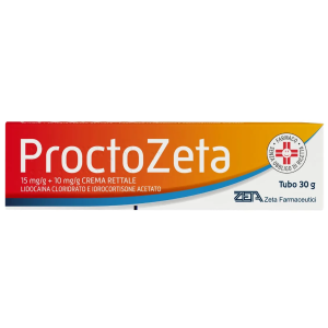 Proctozeta crema rett 30 g 1,5% + 1%