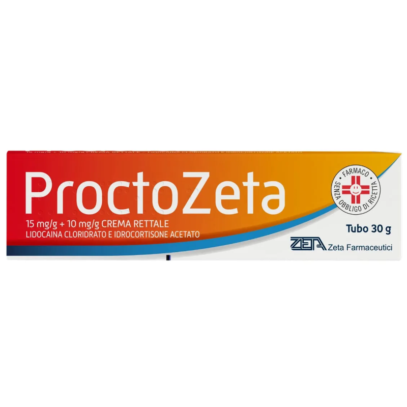 Proctozeta crema rett 30 g 1,5% + 1%