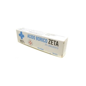 Acido borico (zeta farmaceutici) ung derm 30 g 3%