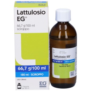 Lattulosio (eg) sciroppo 180 ml 66,7% flacone
