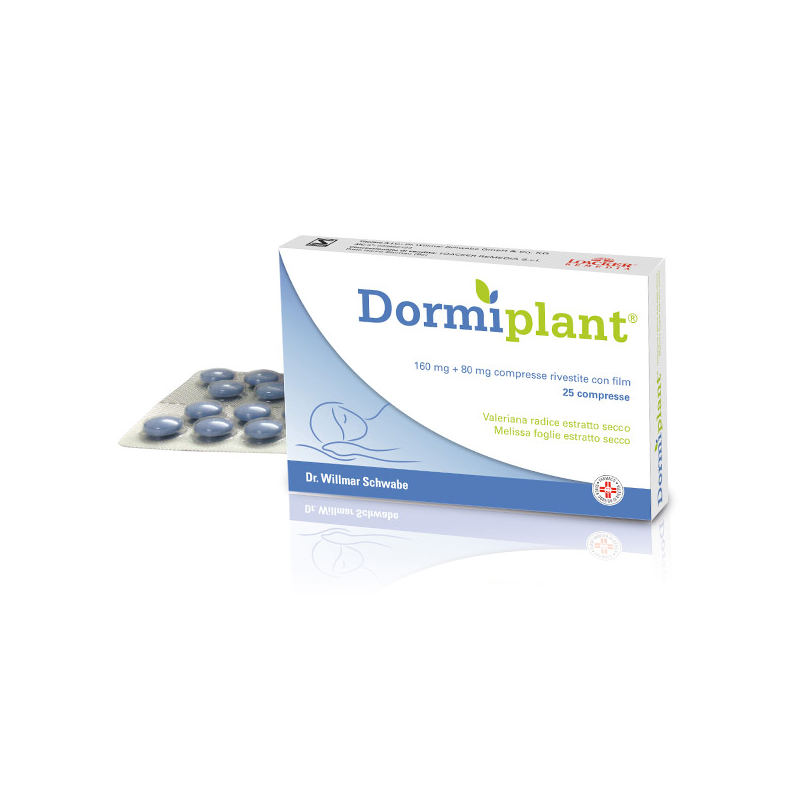 Dormiplant 25 compresse riv 160 mg + 80 mg
