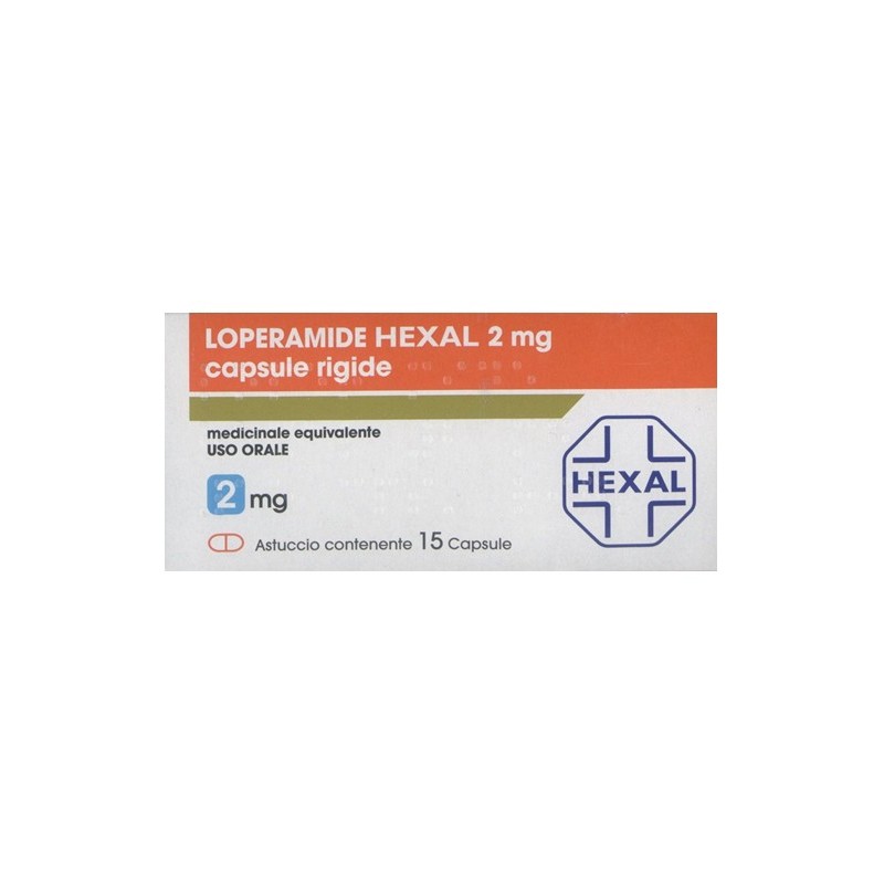 Loperamide (hexal) 15 capsule 2 mg