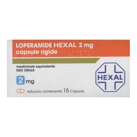 Loperamide (hexal) 15 capsule 2 mg