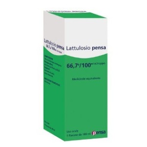 Lattulosio (pensa pharma) sciroppo 180 ml 66,7 g/100 ml flacone