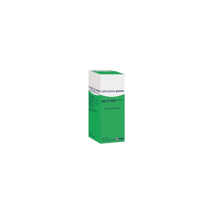 Lattulosio (pensa pharma) sciroppo 180 ml 66,7 g/100 ml flacone