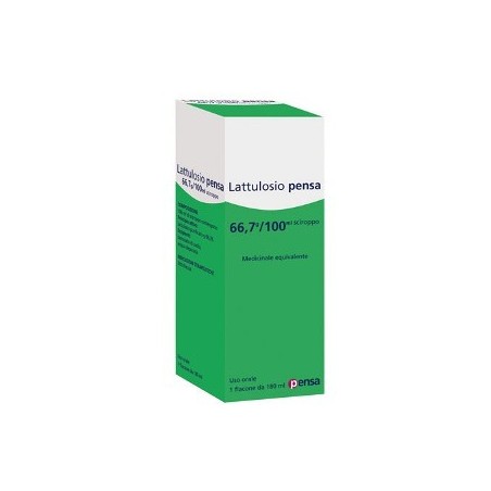 Lattulosio (pensa pharma) sciroppo 180 ml 66,7 g/100 ml flacone