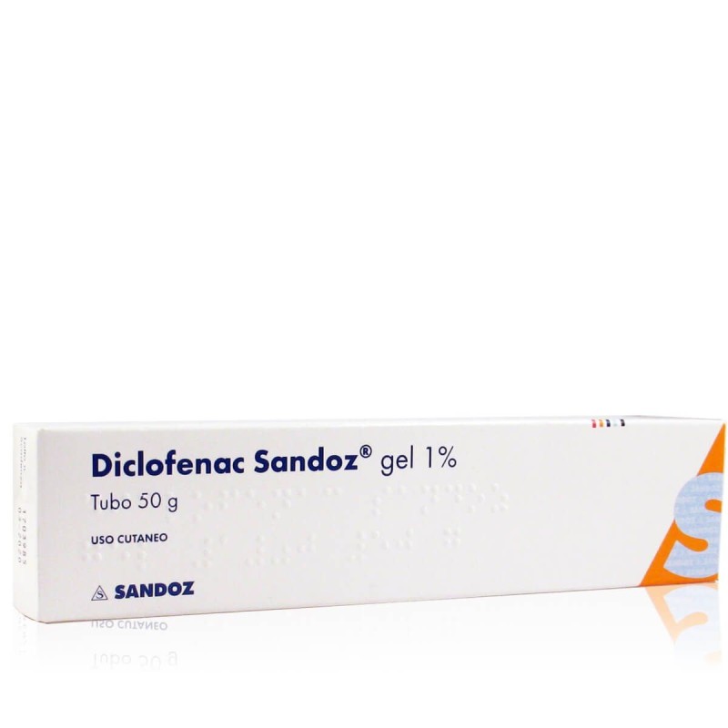 Diclofenac (sandoz) gel 50 g 1%