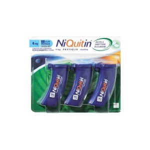 Niquitin 60 pastiglie 4 mg menta flacone