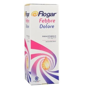 Flogar febbre e dolore orale sosp 120 ml 120 mg/5 ml