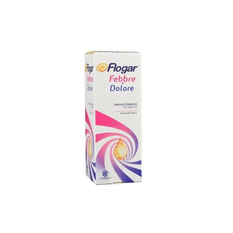 Flogar febbre e dolore orale sosp 120 ml 120 mg/5 ml