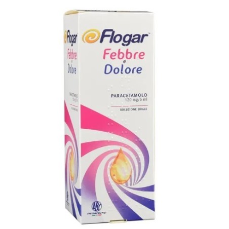 Flogar febbre e dolore orale sosp 120 ml 120 mg/5 ml