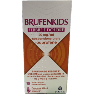 Brufenkids febbre e dolore orale sosp 150 ml 20 mg/ml