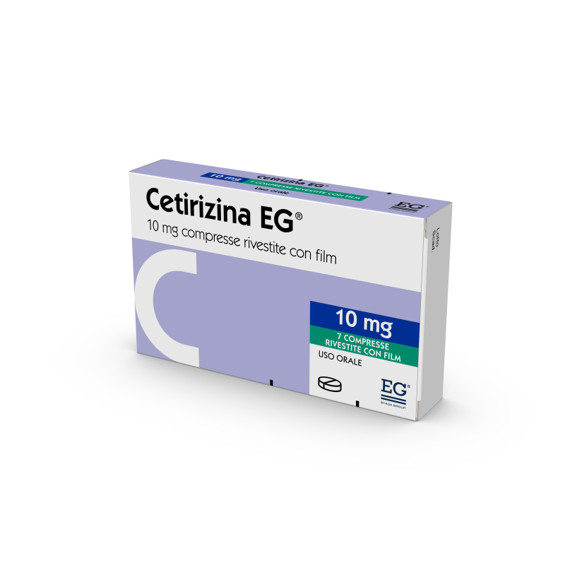 Cetirizina (eg) 7 compresse riv 10 mg