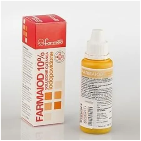 Farmaiod soluz cutanea 250 ml 10% Farmaiod soluz cutanea 250 ml 10%