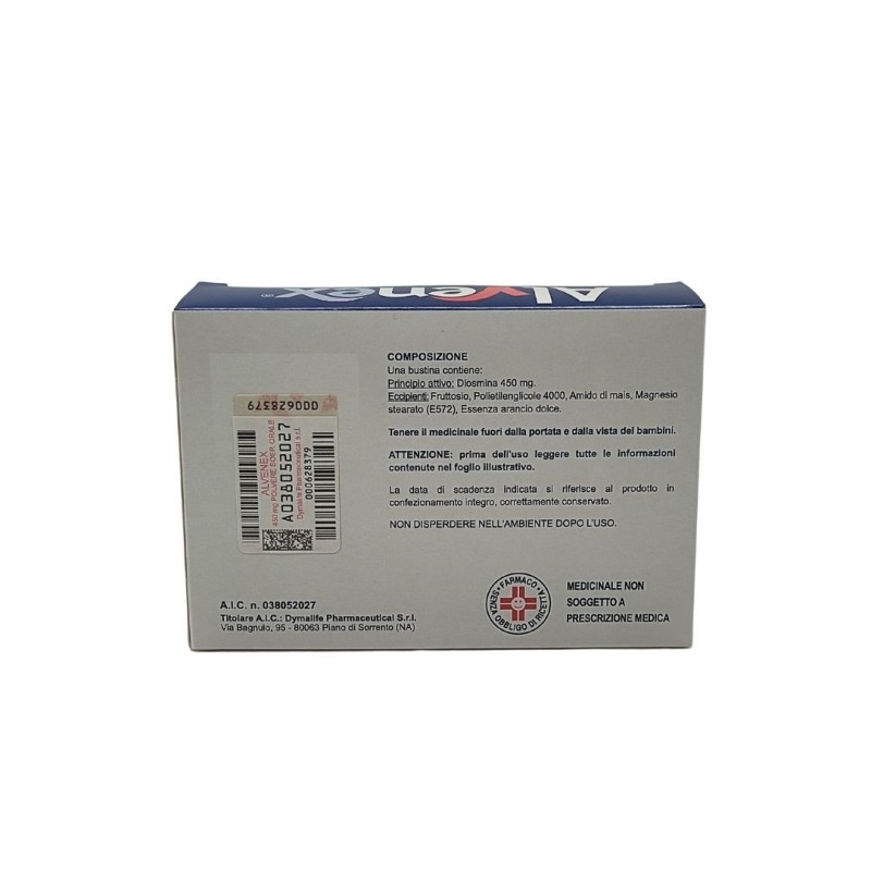 Alvenex 20 bustine sosp 450 mg Alvenex 20 bustine sosp 450 mg