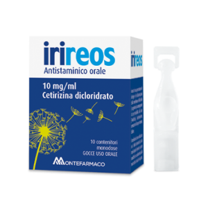 Irireos antistaminico orale gocce 10 cont monod 1 ml 10 mg/ml