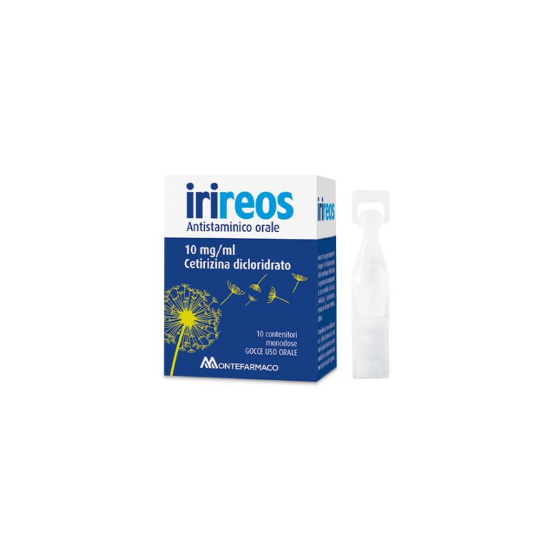 Irireos antistaminico orale gocce 10 cont monod 1 ml 10 mg/ml