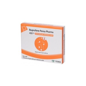 Ibuprofene (pensa pharma) 12 bustine 400 mg