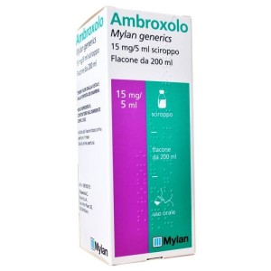 Ambroxolo (mylan generics) sciroppo 200 ml 15 mg/5 ml