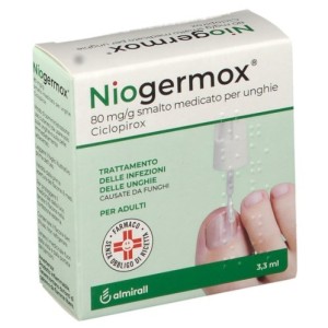 Niogermox smalto unghie 3,3 ml 80 mg/g