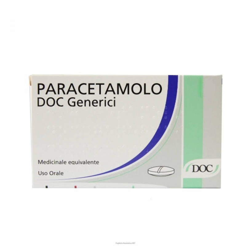 Paracetamolo (doc generici) 20 compresse div 500 mg