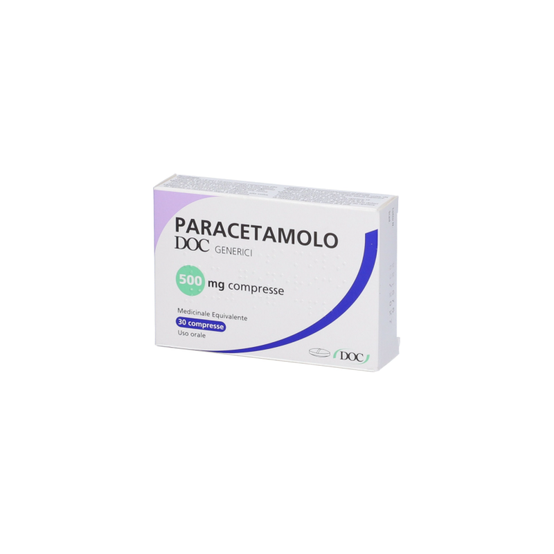 Paracetamolo (doc generici) 30 compresse div 500 mg