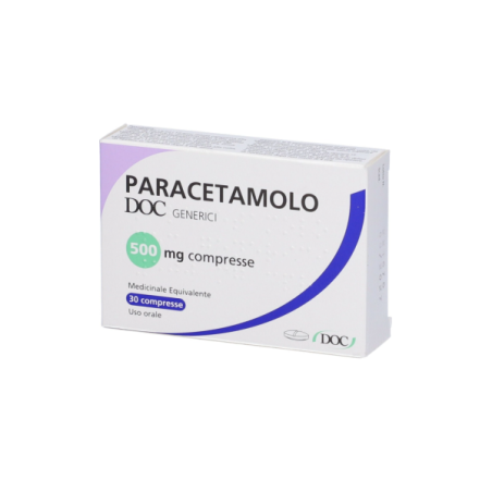 Paracetamolo (doc generici) 30 compresse div 500 mg