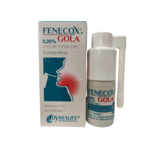 Fenecox gola spray mucosa orale 15 ml 0,25%