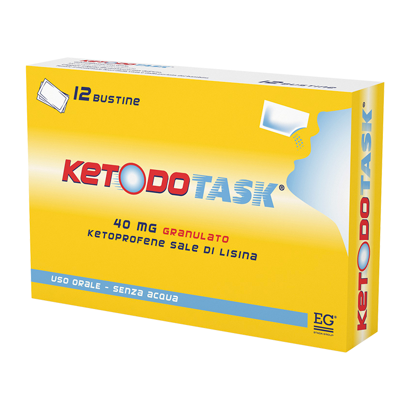 Ketodotask orale grat 12 bustine 40 mg