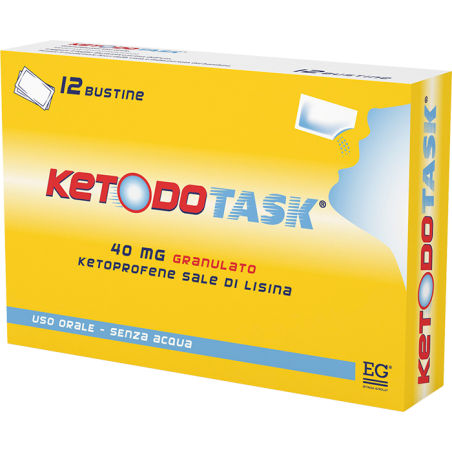 Ketodotask orale grat 12 bustine 40 mg