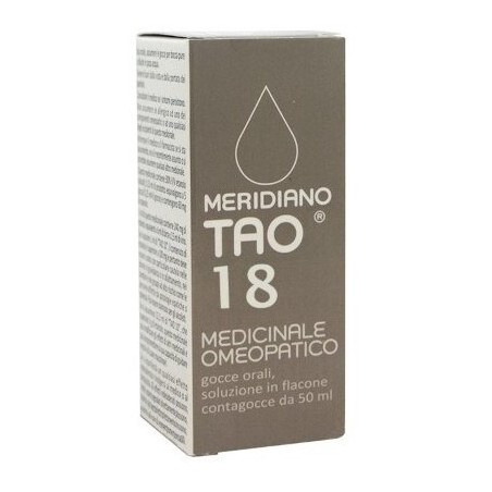 Meridiano tao 18 gocce orali 50 ml flacone contagocce