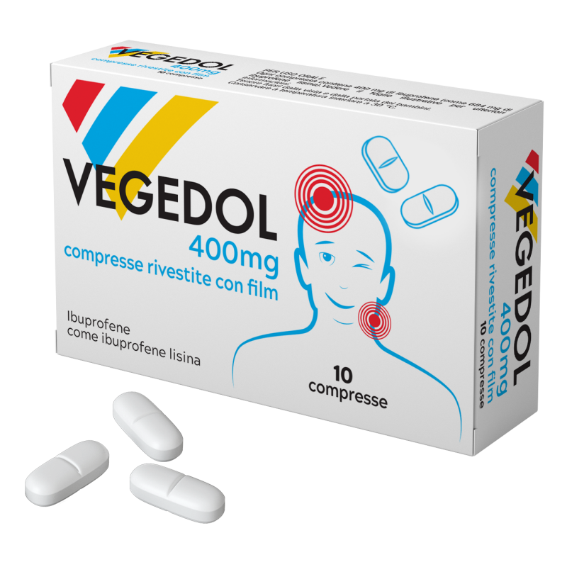 Vegedol 10 compresse riv 400 mg