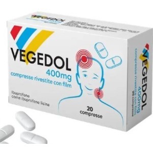 Vegedol 20 compresse riv 400 mg