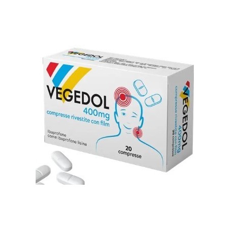 Vegedol 20 compresse riv 400 mg